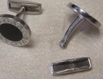 カフスボタン金具修理